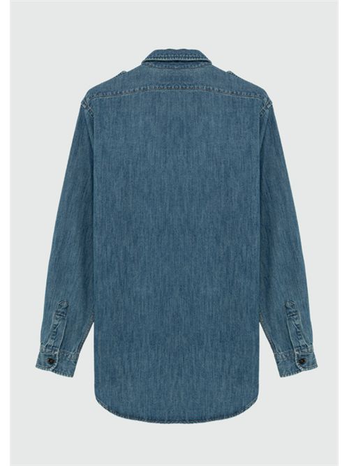 EVA X ROY ROGER'S - MILITARY SHIRT ROY ROGERS | RND90353D7482876C0999 - Denim